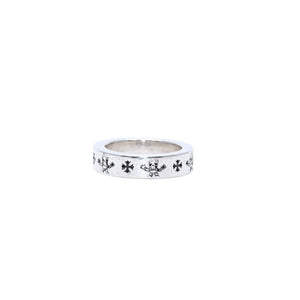 CHROME HEARTS Chrome Hearts 6mm SPACER RING Spencer Harris Teeter Ring Weight 12.21g Size 19 Harris Teeter Good Condition Used 4a001902
