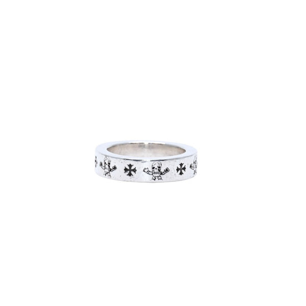 CHROME HEARTS Chrome Hearts 6mm SPACER RING Spencer Harris Teeter Ring Weight 12.21g Size 19 Harris Teeter Good Condition Used 4a001902