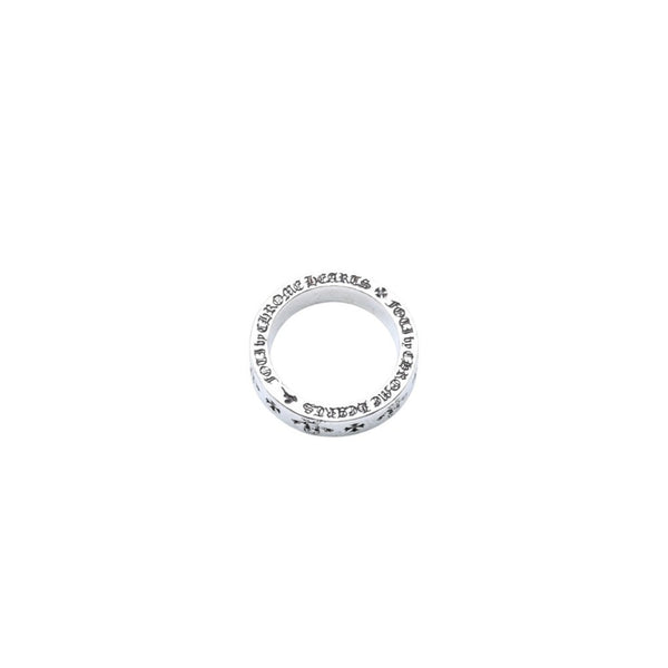 CHROME HEARTS Chrome Hearts 6mm SPACER RING Spencer Harris Teeter Ring Weight 12.21g Size 19 Harris Teeter Good Condition Used 4a001902