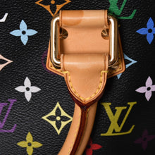 画像をギャラリービューアに読み込む, 極美品 LOUIS VUITTON ルイヴィトン アルマPM ハンドバッグ M40444 モノグラム マルチカラー ブラック 村上隆 中古 4a002330