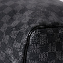 画像をギャラリービューアに読み込む, 極美品 LOUIS VUITTON ルイヴィトン ボストン キーポルバンドリエール45 ダミエグラフィット N41418 ブラック シルバー金具 4a001917