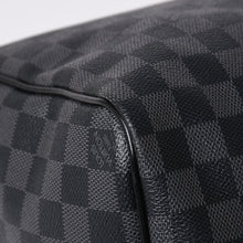 画像をギャラリービューアに読み込む, 極美品 LOUIS VUITTON ルイヴィトン ボストン キーポルバンドリエール45 ダミエグラフィット N41418 ブラック シルバー金具 4a001917