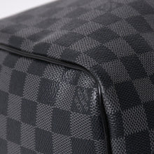 画像をギャラリービューアに読み込む, 極美品 LOUIS VUITTON ルイヴィトン ボストン キーポルバンドリエール45 ダミエグラフィット N41418 ブラック シルバー金具 4a001917