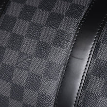 画像をギャラリービューアに読み込む, 極美品 LOUIS VUITTON ルイヴィトン ボストン キーポルバンドリエール45 ダミエグラフィット N41418 ブラック シルバー金具 4a001917