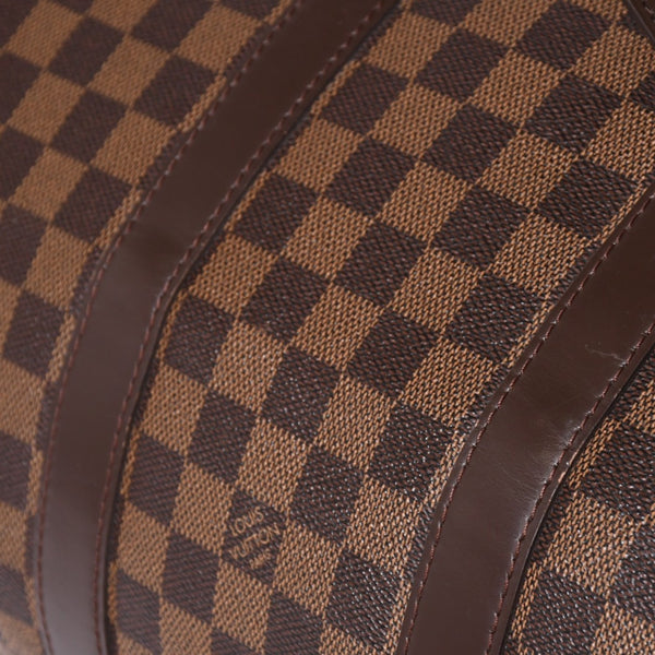 Very good condition LOUIS VUITTON Keepall Bandouliere 45 Boston bag N41428 Damier Ebene leather Gold hardware Used 4a001915