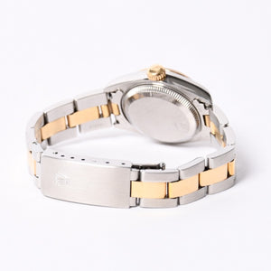 極美品 ROLEX ロレックス 腕時計 デイトジャスト 69163 T番 ブルー文字盤 中古 4a002347