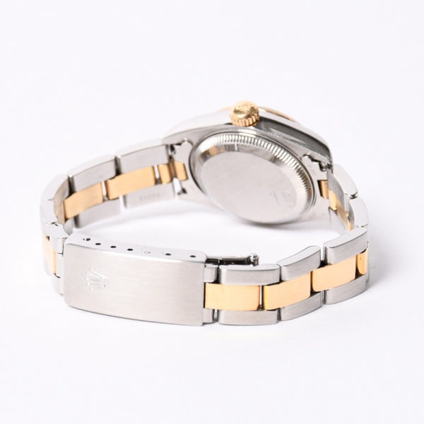 極美品 ROLEX ロレックス 腕時計 デイトジャスト 69163 T番 ブルー文字盤 中古 4a002347