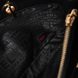 CHANEL シャネル アイコン チェーンワンショルダーバッグ 8番台 ココマーク ウール レザー マルチカラー ゴールド金具 美品 中古 4a001925