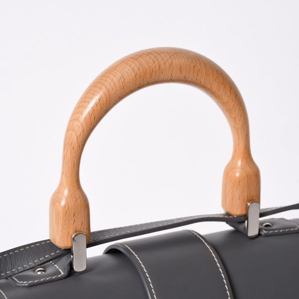 新品同様 Goyard ゴヤールサイゴンPM 2WAYショルダーバッグ ハンドバッグ ゴヤールディンキャンバス グレー ウッド 4a001933