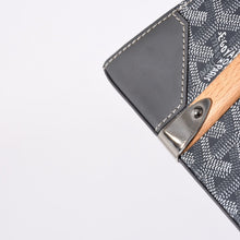 画像をギャラリービューアに読み込む, 新品同様 Goyard ゴヤールサイゴンPM 2WAYショルダーバッグ ハンドバッグ ゴヤールディンキャンバス グレー ウッド 4a001933