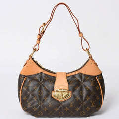Very Good Condition LOUIS VUITTON City Bag PM One Shoulder Bag M41435 Monogram Etoile Brown Used 4a002106