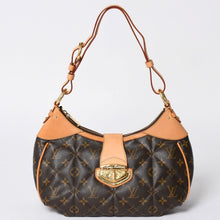 画像をギャラリービューアに読み込む, 極美品 LOUIS VUITTON ルイヴィトン シティバッグPM ワンショルダーバッグ M41435 モノグラムエトワール ブラウン 中古 4a002106