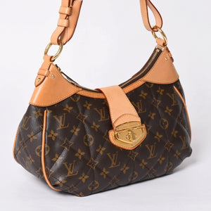 Very Good Condition LOUIS VUITTON City Bag PM One Shoulder Bag M41435 Monogram Etoile Brown Used 4a002106