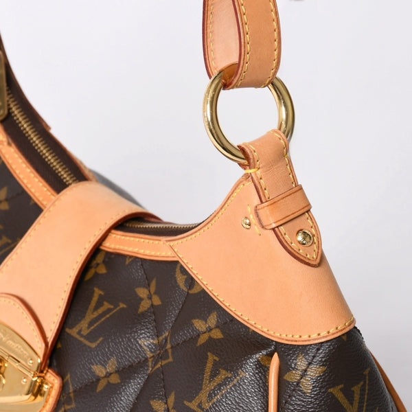 Very Good Condition LOUIS VUITTON City Bag PM One Shoulder Bag M41435 Monogram Etoile Brown Used 4a002106