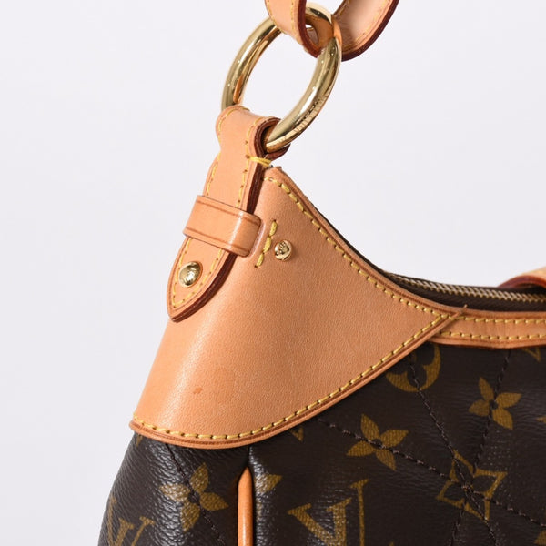 Very Good Condition LOUIS VUITTON City Bag PM One Shoulder Bag M41435 Monogram Etoile Brown Used 4a002106