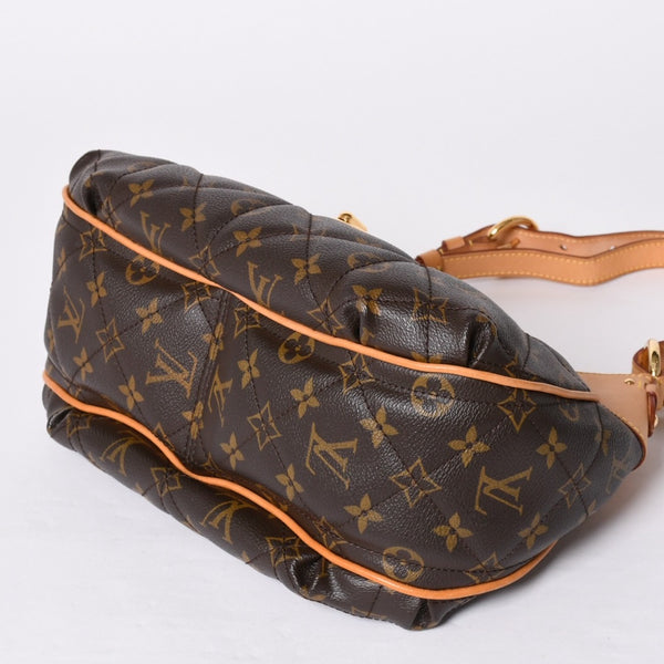 Very Good Condition LOUIS VUITTON City Bag PM One Shoulder Bag M41435 Monogram Etoile Brown Used 4a002106