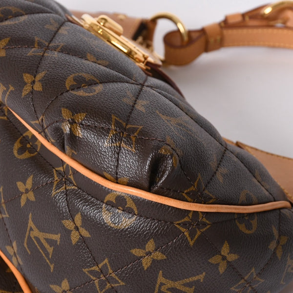 Very Good Condition LOUIS VUITTON City Bag PM One Shoulder Bag M41435 Monogram Etoile Brown Used 4a002106