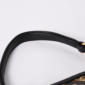 極美品 LOUIS VUITTON ルイヴィトン ミニポシェットアクセソワール アクセサリーポーチ M60125 モノグラムエクリプス スパンコール 中古 4a002091