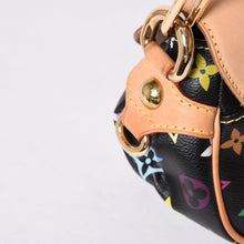 画像をギャラリービューアに読み込む, 極美品 LOUIS VUITTON ルイヴィトン マリリン ハンドバッグ M40128 モノグラム マルチカラー ブラック 村上隆 中古 4a001914