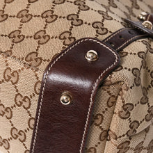 画像をギャラリービューアに読み込む, 極美品 GUCCI グッチ トートバッグ ショルダーバッグ GGキャンバス ブラウン ゴールド金具 162900 中古 4a001926