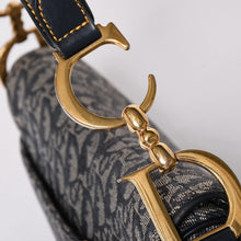 画像をギャラリービューアに読み込む, 極美品 Christian Dior クリスチャン ディオール サドルバッグ トロッター ショルダーバッグ 04RU 0044 中古 4a001932
