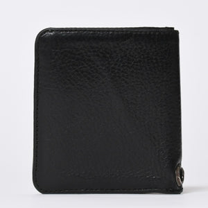 Very Good Condition CHROME HEARTS DR DIGIACOMO Wallet Bifold Cross Patch Digiacomo Wallet Black Used 4a002362