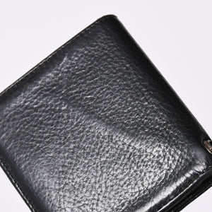Very Good Condition CHROME HEARTS DR DIGIACOMO Wallet Bifold Cross Patch Digiacomo Wallet Black Used 4a002362