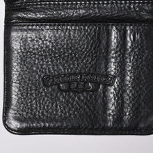 画像をギャラリービューアに読み込む, 極美品 CHROME HEARTS クロムハーツ DR DIGIACOMO ウォレット 二つ折り クロスパッチ ディジャコモ 財布 黒 中古 4a002362