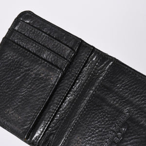 Very Good Condition CHROME HEARTS DR DIGIACOMO Wallet Bifold Cross Patch Digiacomo Wallet Black Used 4a002362