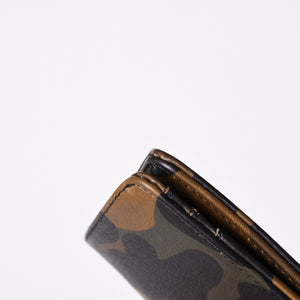 Unused CHROME HEARTS DR DIGIACOMO wallet bi-fold cross patch Digiacomo wallet camouflage used 4a002360
