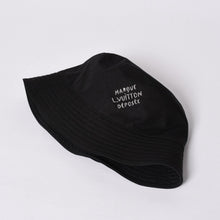 画像をギャラリービューアに読み込む, 極美品 LOUIS VUITTON ルイヴィトン バケットハットモノグラムブラスト M5273L ブラック ハット 撥水加工 キャップ リバーシブル仕様 中古 4a001938