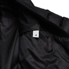 画像をギャラリービューアに読み込む, 極美品 MONCLER モンクレール Rick Owens リックオウエンス ブラック ダウンジャケット シルバー金具 中古 4a001947
