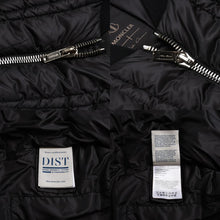 画像をギャラリービューアに読み込む, 極美品 MONCLER モンクレール Rick Owens リックオウエンス ブラック ダウンジャケット シルバー金具 中古 4a001947