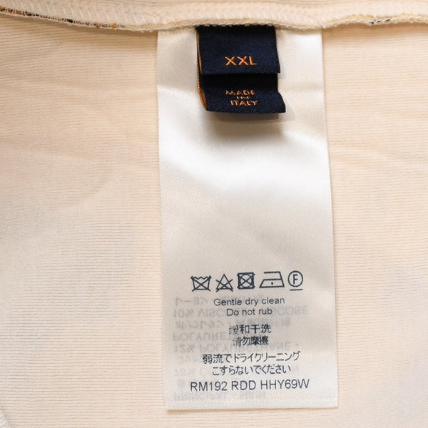 Very good condition LOUIS VUITTON New Yorker's Parka Sweatshirt White CA 36929 Used 4a001957