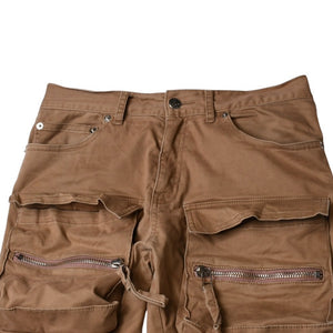 MLVINCE TYPE-2 SLIM CARGO PANTS Cargo pants Brown Military 30 size Good condition Used 4a001777