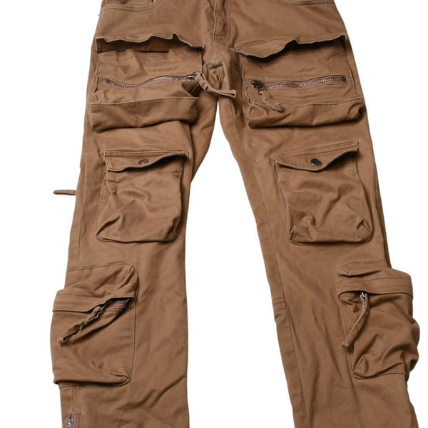 MLVINCE TYPE-2 SLIM CARGO PANTS Cargo pants Brown Military 30 size Good condition Used 4a001777