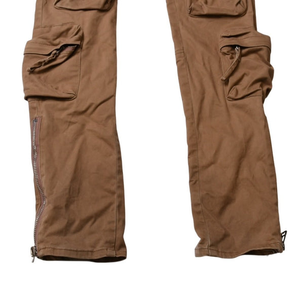 MLVINCE TYPE-2 SLIM CARGO PANTS Cargo pants Brown Military 30 size Good condition Used 4a001777