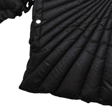 画像をギャラリービューアに読み込む, 極美品 MONCLER モンクレール Rick Owens リックオウエンス ブラック ダウンジャケット シルバー金具 中古 4a001947