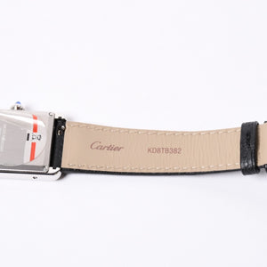 極美品 CARTIER カルティエ TANK MUST LM タンク マストLM 腕時計 重量約31.75g WSTA0041 ステンレススチール クォーツ 中古 4a001800