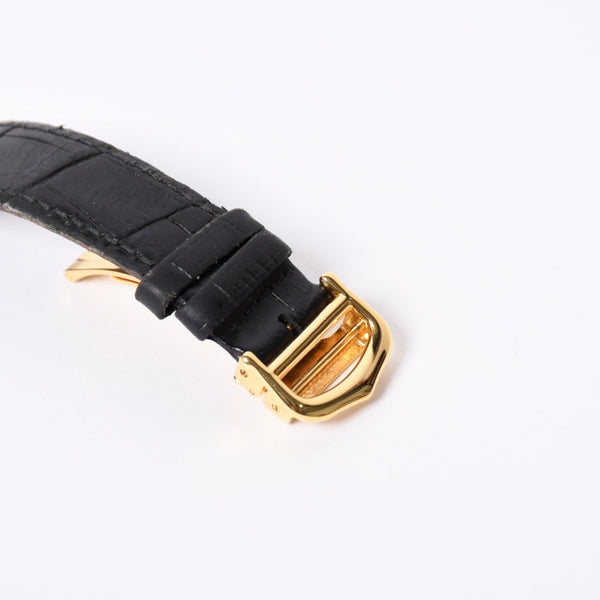 CARTIER Must Tank LM wristwatch, weight approximately 30.46g W1009554 Quartz watch, vermeil, sterling silver 925, excellent condition, pre-owned, item number 4a001795