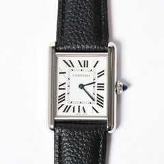 Very Good Condition CARTIER TANK MUST LM Tank Must LM Watch Weight Approx. 30.98g WSTA0041 Stainless Steel Quartz Used 4a001790