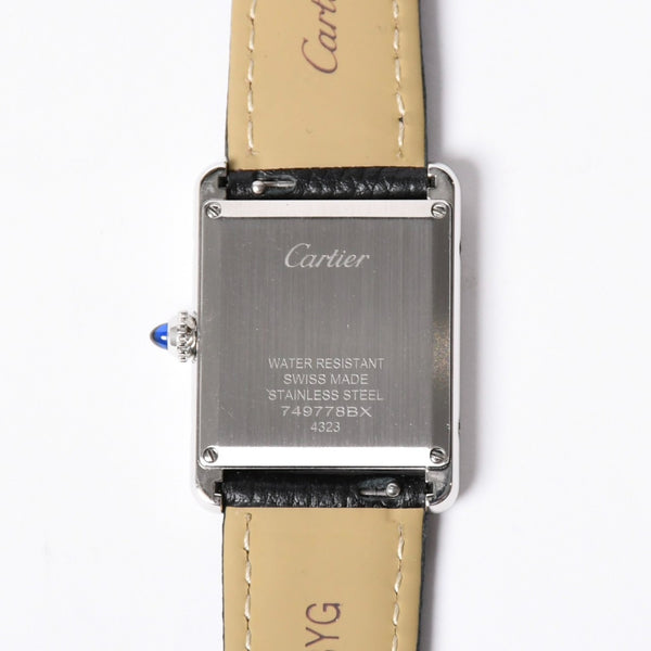 Very Good Condition CARTIER TANK MUST LM Tank Must LM Watch Weight Approx. 30.98g WSTA0041 Stainless Steel Quartz Used 4a001790