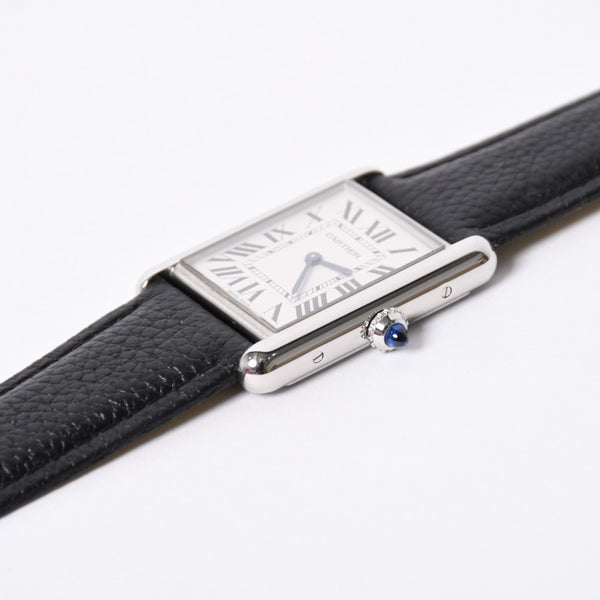 Very Good Condition CARTIER TANK MUST LM Tank Must LM Watch Weight Approx. 30.98g WSTA0041 Stainless Steel Quartz Used 4a001790