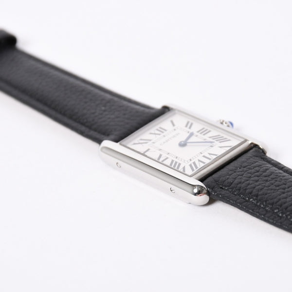 Very Good Condition CARTIER TANK MUST LM Tank Must LM Watch Weight Approx. 30.98g WSTA0041 Stainless Steel Quartz Used 4a001790