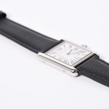 画像をギャラリービューアに読み込む, 極美品 CARTIER カルティエ TANK MUST LM タンク マストLM 腕時計 重量約30.98g WSTA0041 ステンレススチール クォーツ 中古 4a001790