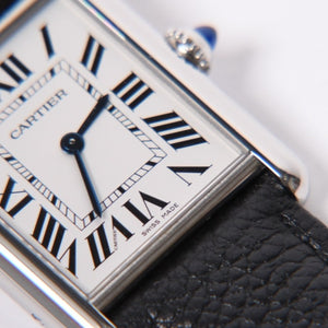 Very Good Condition CARTIER TANK MUST LM Tank Must LM Watch Weight Approx. 30.98g WSTA0041 Stainless Steel Quartz Used 4a001790