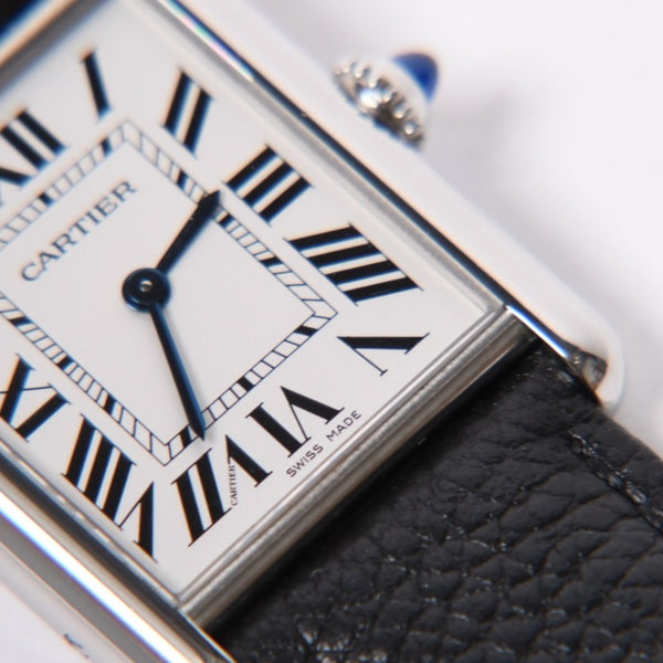 Very Good Condition CARTIER TANK MUST LM Tank Must LM Watch Weight Approx. 30.98g WSTA0041 Stainless Steel Quartz Used 4a001790