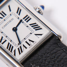 画像をギャラリービューアに読み込む, 極美品 CARTIER カルティエ TANK MUST LM タンク マストLM 腕時計 重量約30.98g WSTA0041 ステンレススチール クォーツ 中古 4a001790