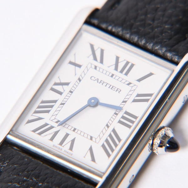 Very Good Condition CARTIER TANK MUST LM Tank Must LM Watch Weight Approx. 30.98g WSTA0041 Stainless Steel Quartz Used 4a001790