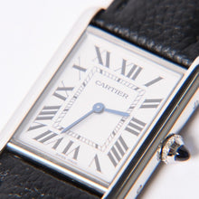画像をギャラリービューアに読み込む, 極美品 CARTIER カルティエ TANK MUST LM タンク マストLM 腕時計 重量約30.98g WSTA0041 ステンレススチール クォーツ 中古 4a001790
